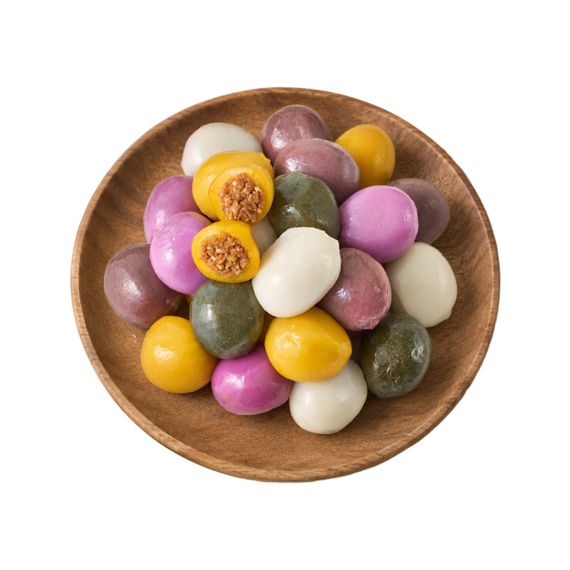 더바른떡 자연해동 오색송편 550g X 2봉(THE BAREUN TTEOK Five-Colored Songpyeon)