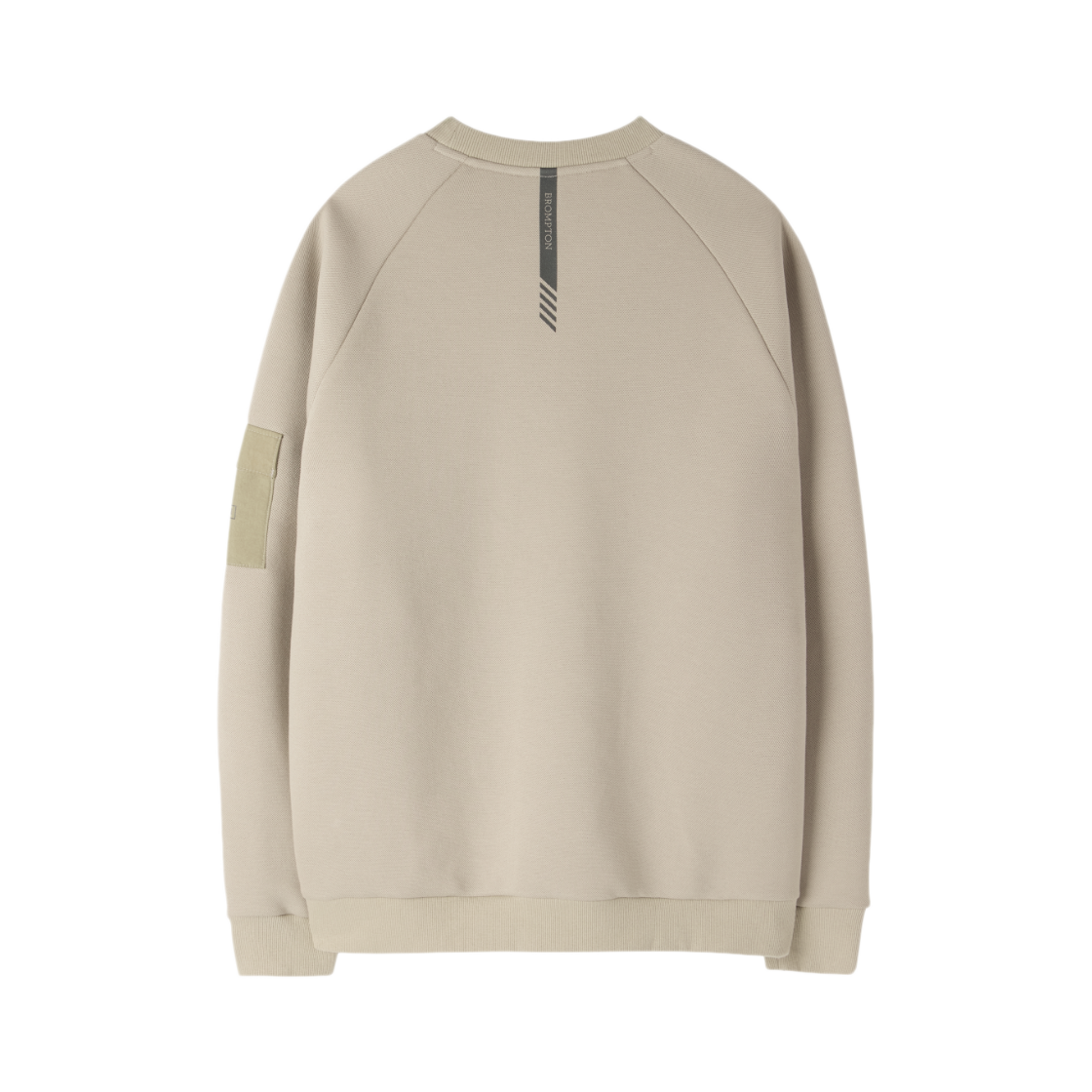 브롬톤 런던 하이브리드 스웻셔츠 베이지(BROMPTON LONDON Hybrid Sweatshirt Beige) - 2