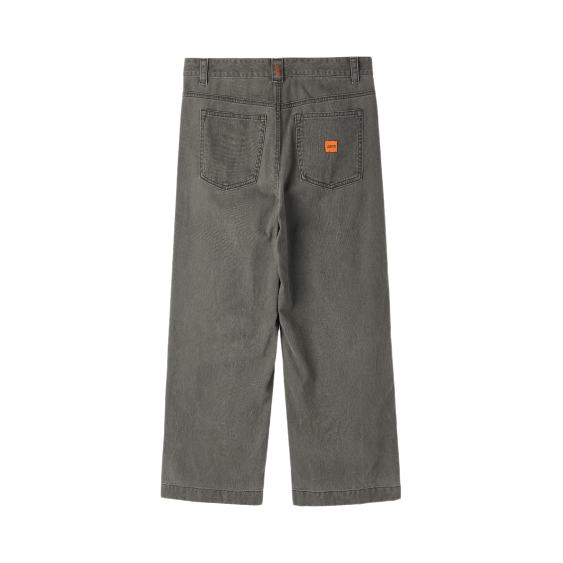 브롬톤 런던 투 턱 데님 트라우저 카키(BROMPTON LONDON Two Tuck Denim Trousers Khaki) - 2