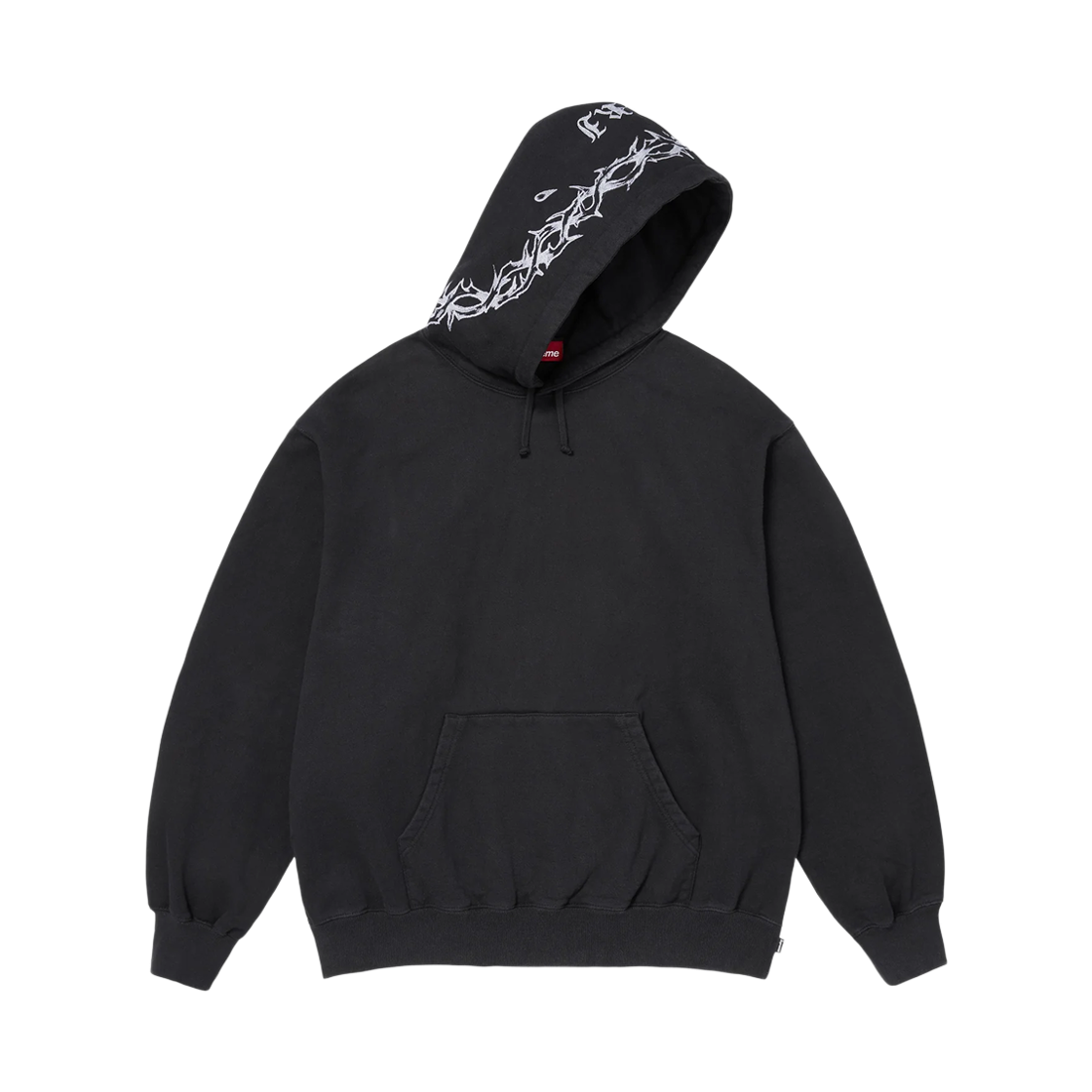 슈프림 포에버 후드 스웨트셔츠 블랙 - 26FW(Supreme Forever Hooded Sweatshirt Black - 26FW) - 3