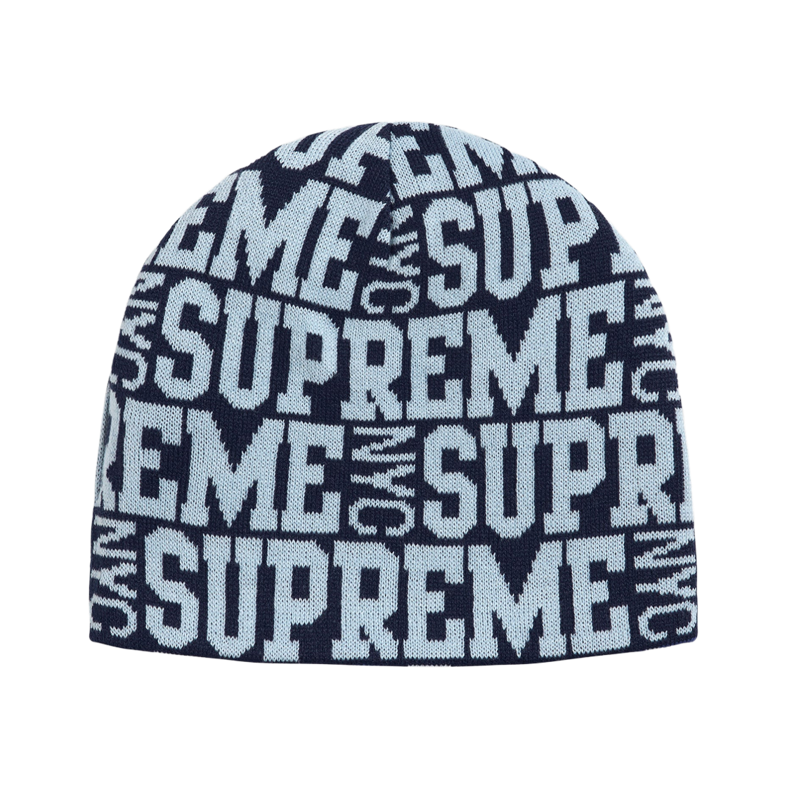 - Supreme Reversible Camo Beanie Navy - 26FW