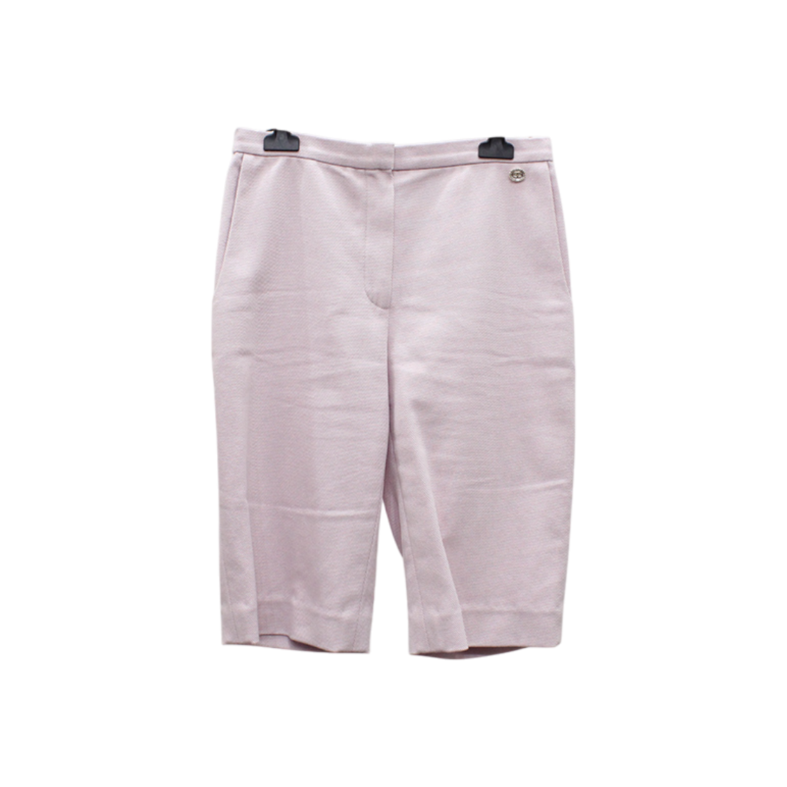 ITJSQ827DUF9 Chanel CC Logo Bermuda Shorts
