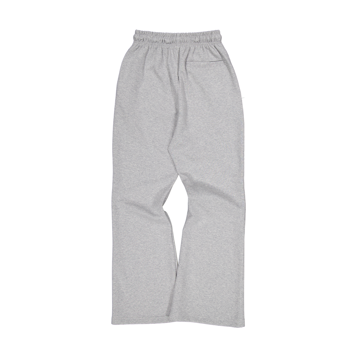 언더마이카 무.210 클래식 로고 세미 플레어 스웻팬츠 멜란지 그레이(Undermycar Mu.210 Classic Logo Semi-Flare Sweatpants Melange Gray) - 2