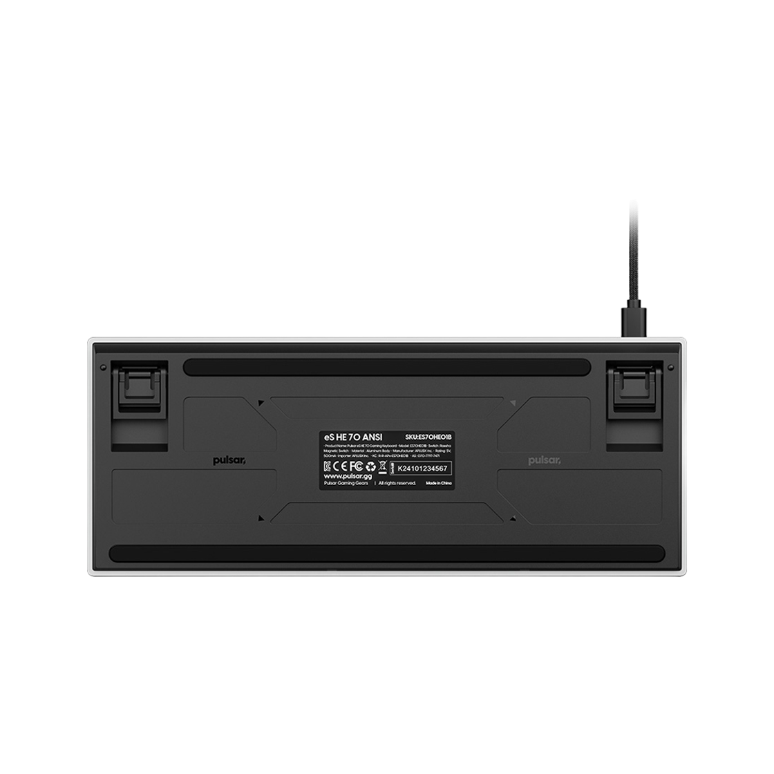 펄사 eS HE 70 마그네틱 키보드 블랙색상(Pulsar eS HE 70 ANSI Black) - 2