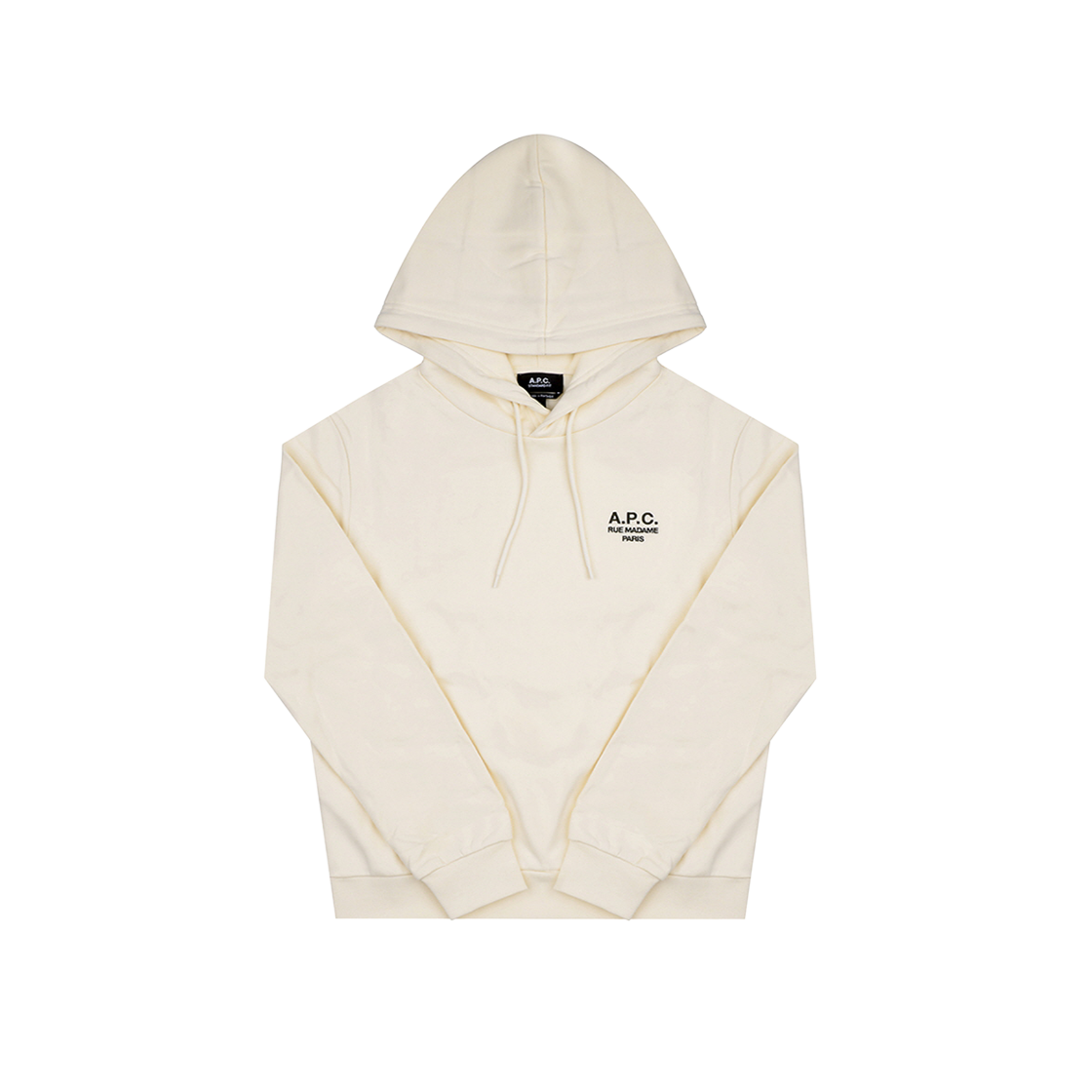 COHBV M27914 ALJ ECRU/KAKI [15% 쿠폰] A.P.C. Standard Rue Madame Hoodie Ecru Khaki