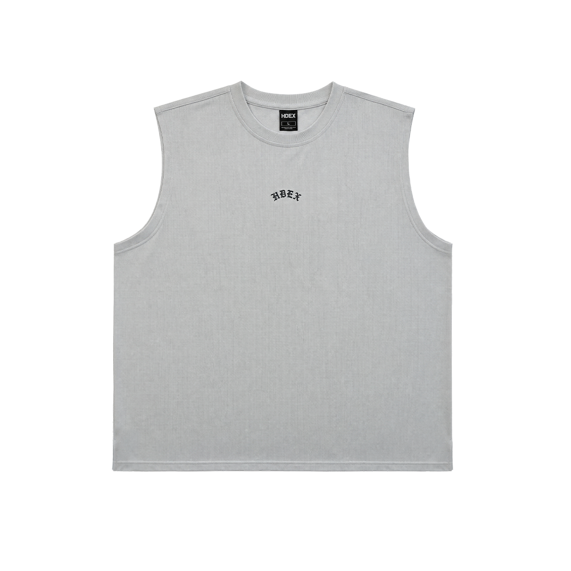 H3AM3MLSL01ACR HDEX Old Legacy Sorona Mesh Sleeveless Ash Cream