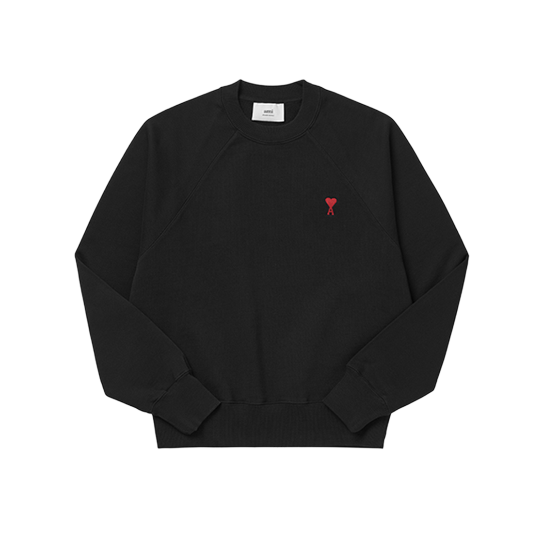 BFUSW005 747 001 [25% 쿠폰] AMI de Coeur Sweatshirt Black