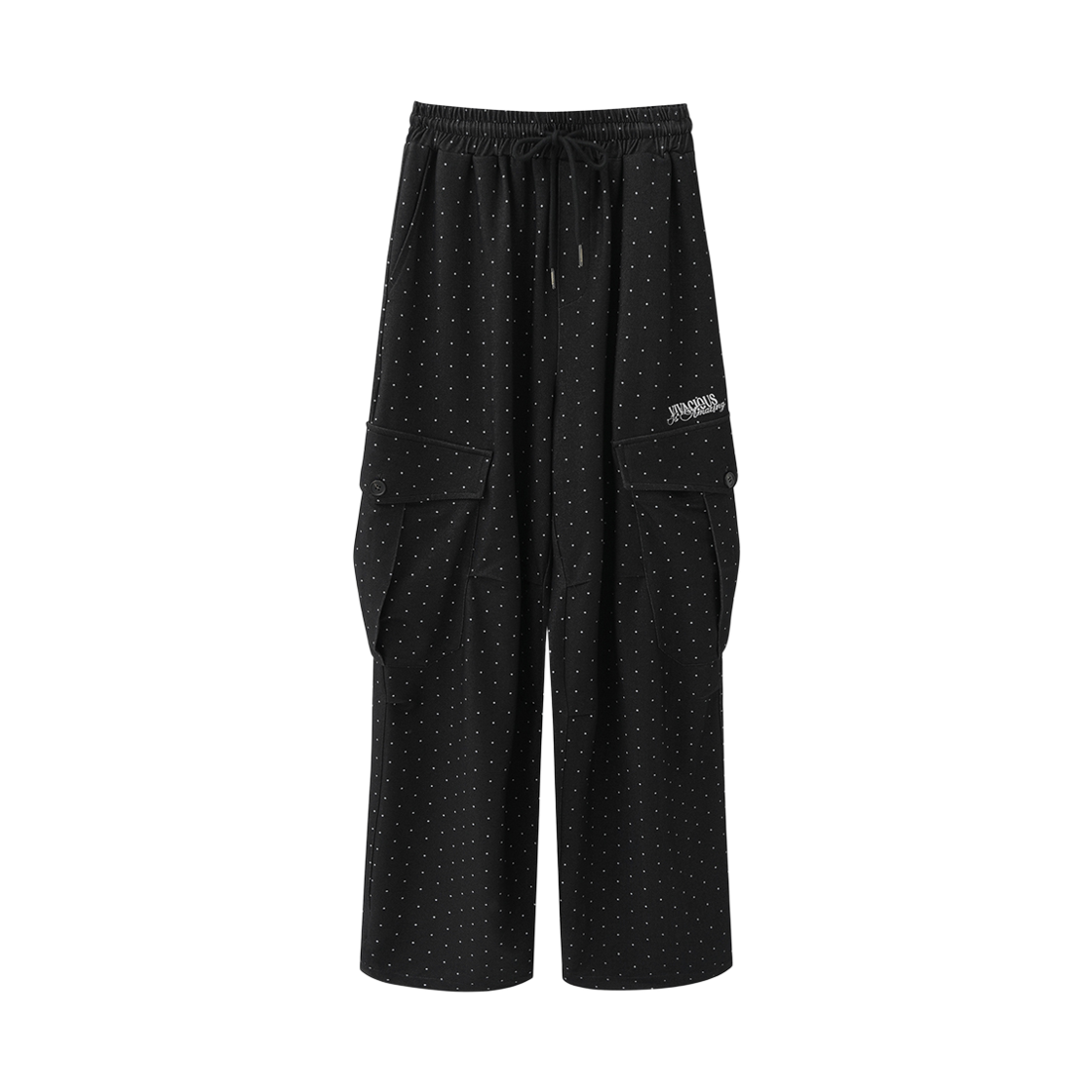 비바셔스 미엘 도트 카고 팬츠 블랙(VIVACIOUS Miel Dot Cargo Pants BLACK)