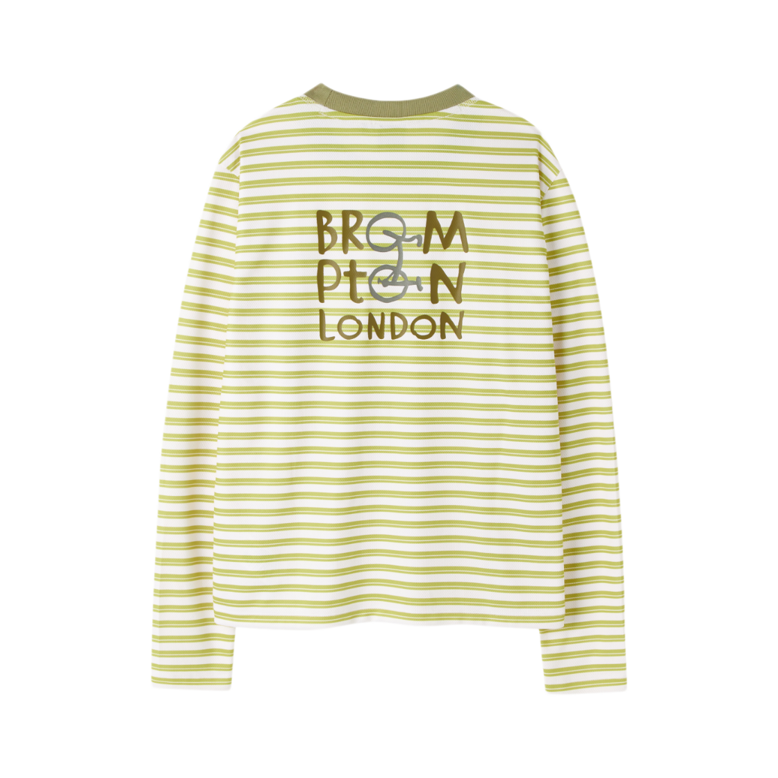 브롬톤 런던 정 메쉬 그래픽 티셔츠 라임(BROMPTON LONDON W Mesh Graphic T-Shirt Lime) - 2
