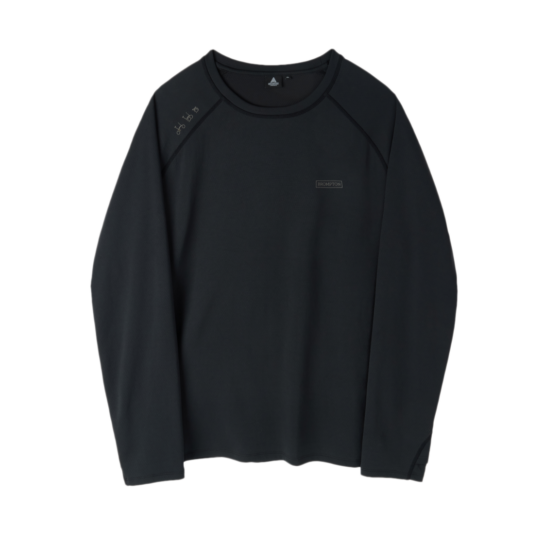 P263MTS103099 BROMPTON LONDON Rideflow Baselayer Long Sleeve Black