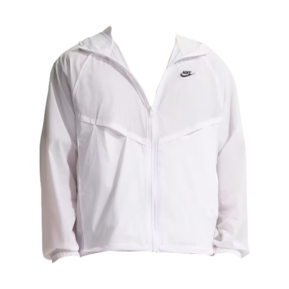 IO9628-100 Nike Windrunner Unlined Full Zip UV Jacket White Black - Asia