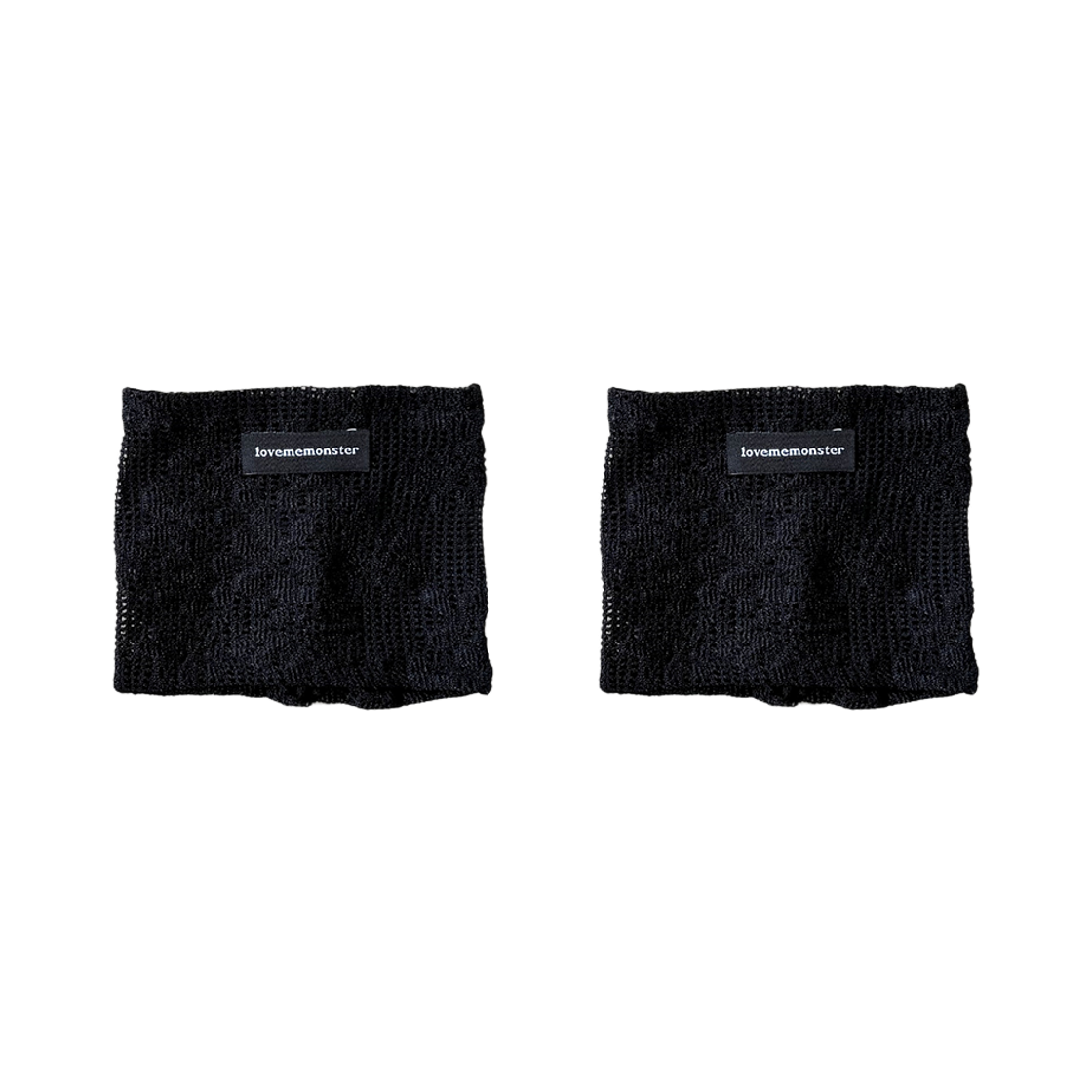 러브미몬스터 보헤미안 플라워 레이스 발등 양말 블랙(lovememonster Bohemian Flower Lace Half Socks BLACK)
