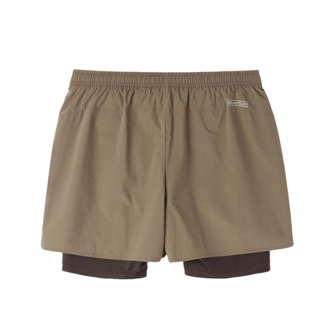 브롬톤 런던 쇼츠 레깅스 브라운(BROMPTON LONDON Shorts Leggings Brown) - 2