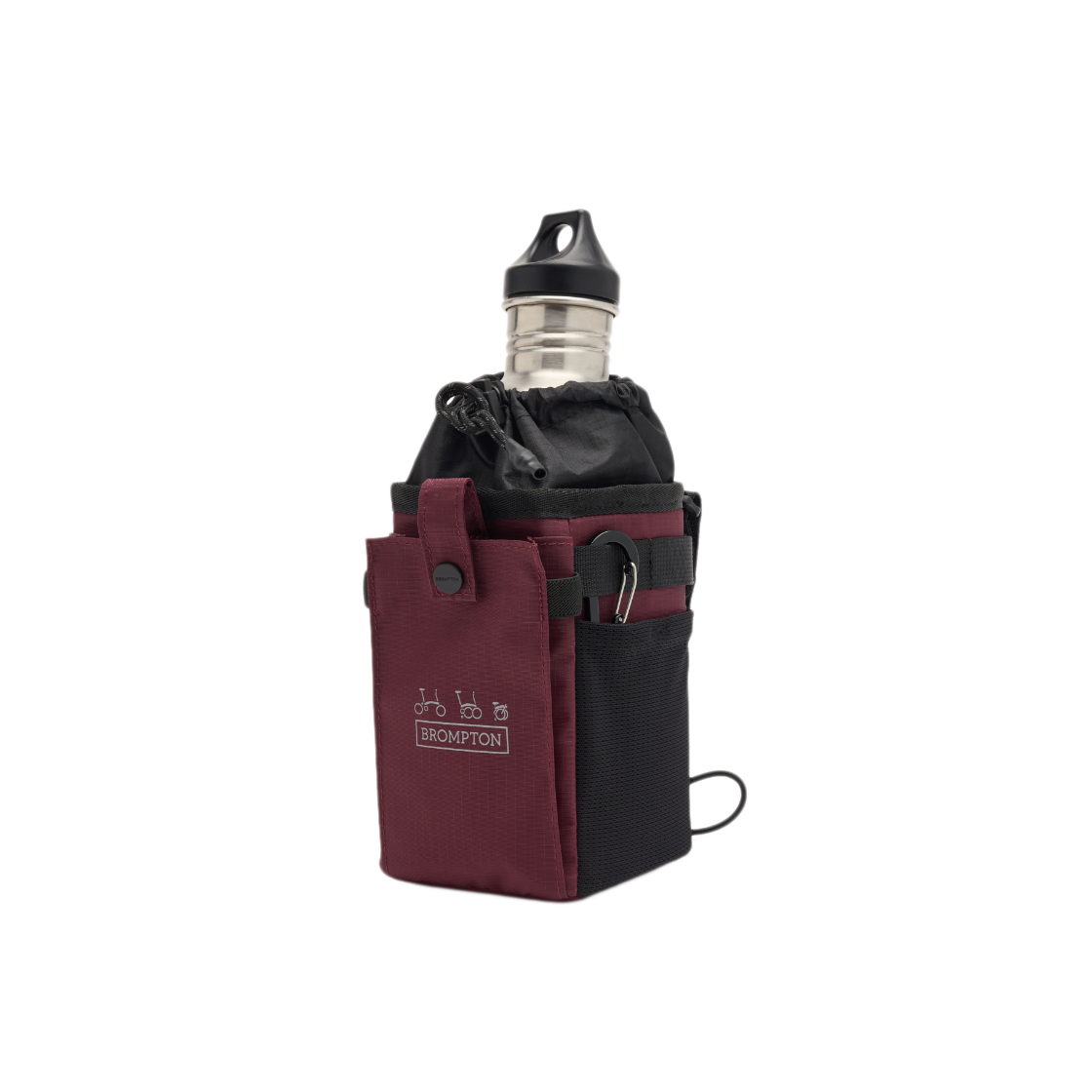 브롬톤 런던 바이시클 텀블러 백 버건디(BROMPTON LONDON Bicycle Tumbler Bag Burgundy) - 4
