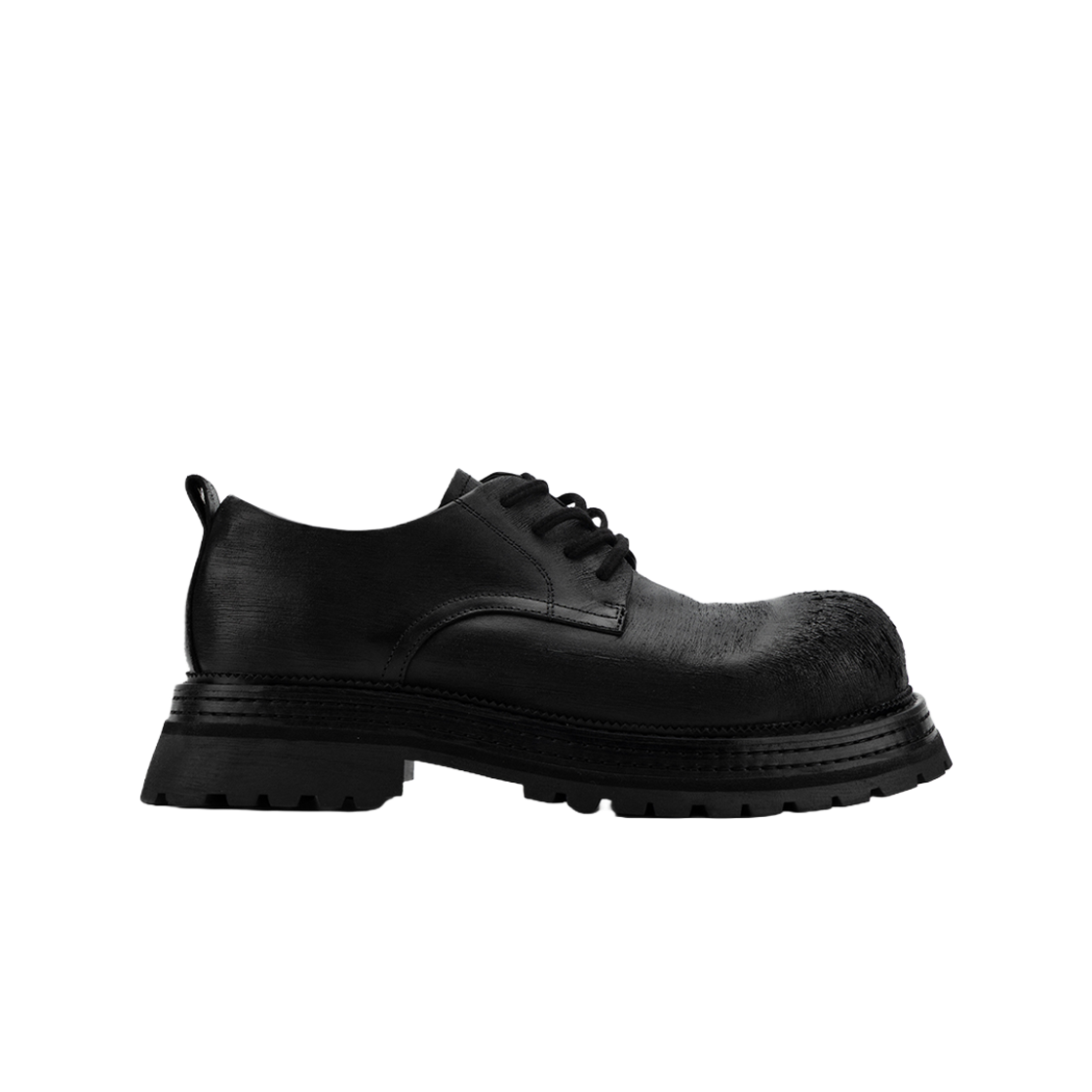 BI5AS503BK ZIOSONGZIO Scratch Derby Shoes Black