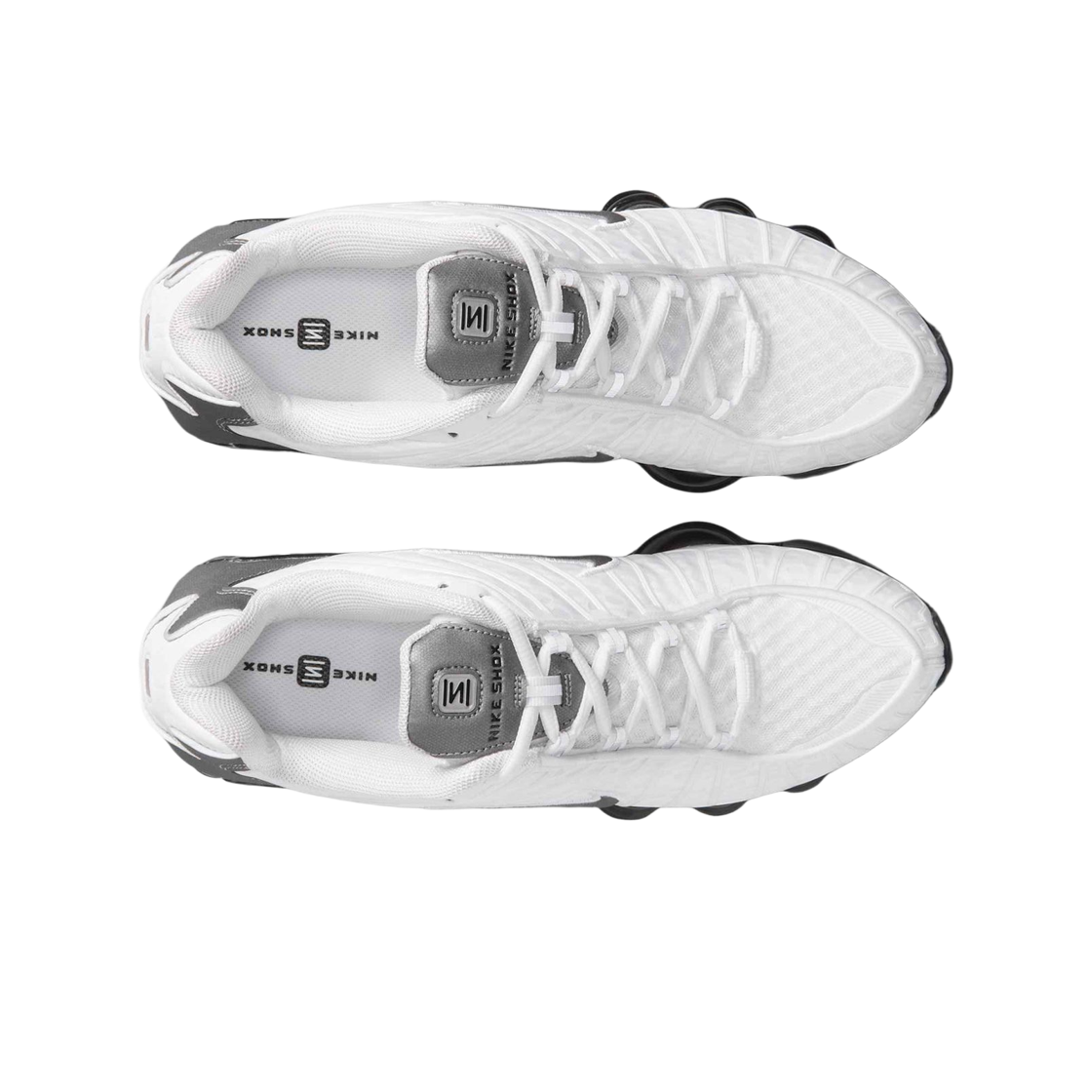 나이키 샥스 TL 화이트 블랙 메탈릭 쿨 그레이(Nike Shox TL White Black Metallic Cool Grey) - 2