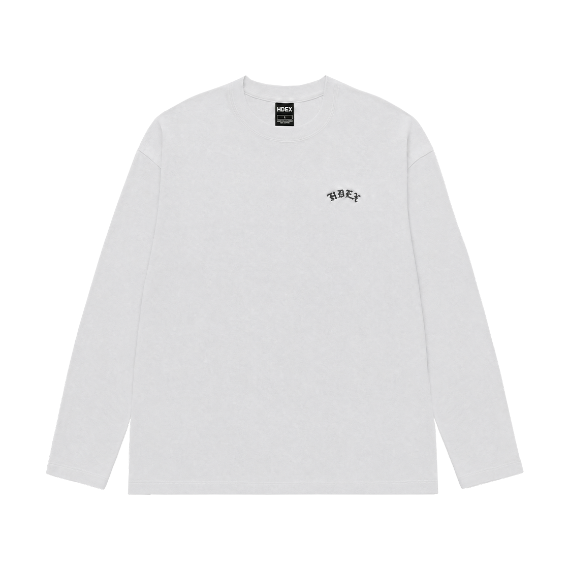 에이치덱스 내추럴 바디핏 롱 슬리브 화이트(HDEX Natural Body Fit Long Sleeve White) - 1