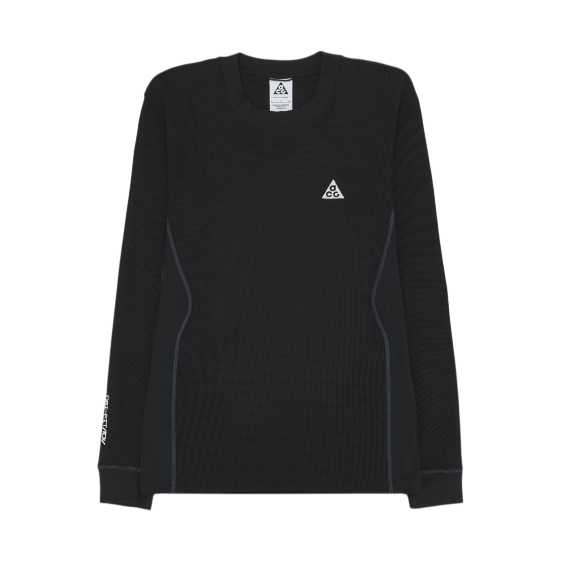 FB8116-010 Nike ACG Dri-Fit ADV Goat Rocks Long Sleeve Winterized Top Black - Asia