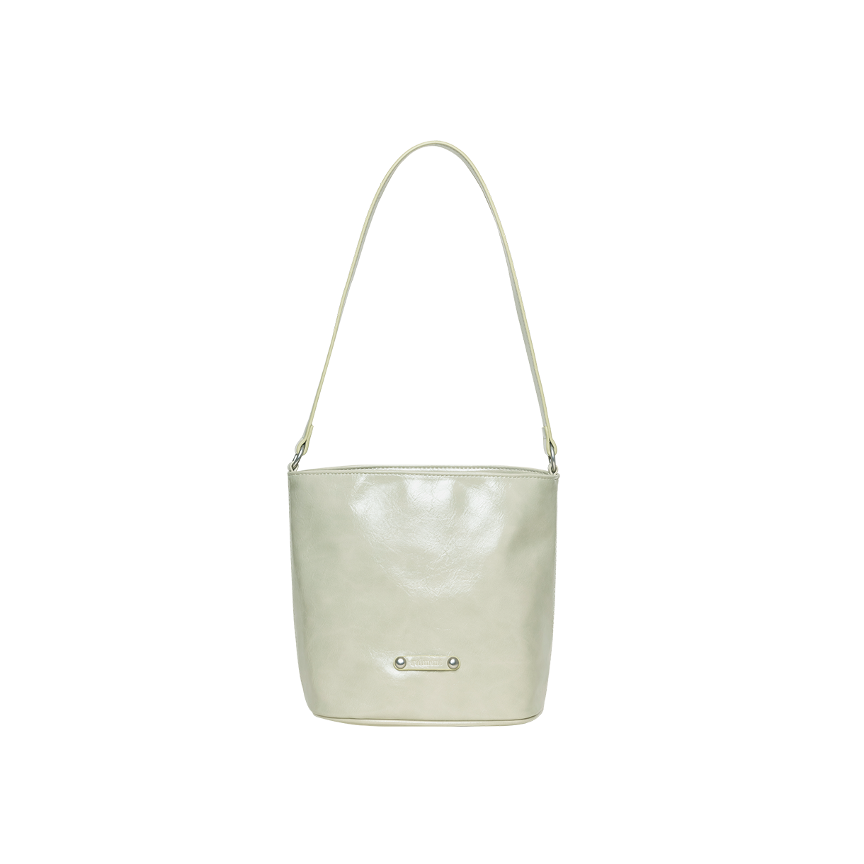 레이몬트 스터드 밴드 바스켓 백 라이트 카키(Raiment Stud Band Basket Bag_Light Khaki) - 1