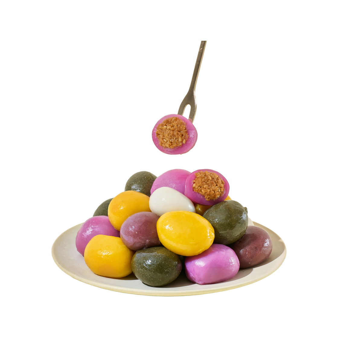 더바른떡 자연해동 오색송편 550g X 2봉(THE BAREUN TTEOK Five-Colored Songpyeon) - 6