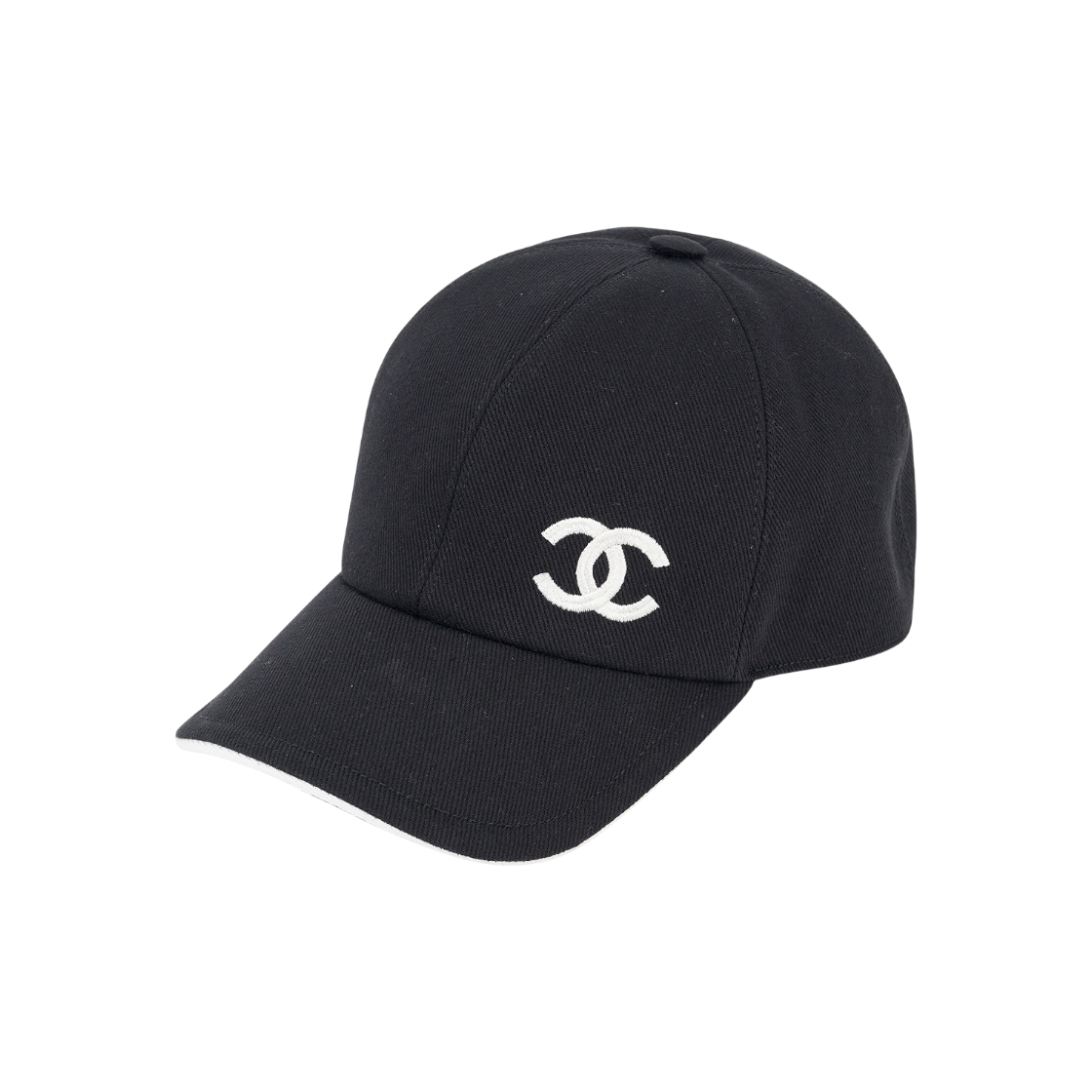 IT26AWUOAL8I Chanel CC Cap Black White