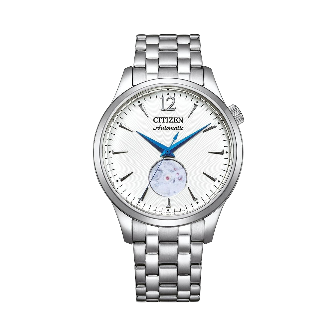 NH9131-73A Citizen Mechanical Automatic 40mm Stainless Steel Silver White
