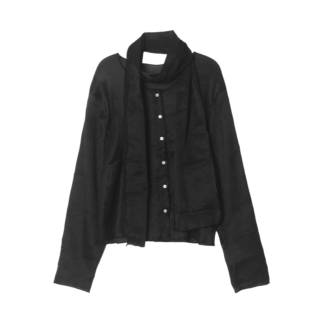메종르하르 블러셔 가디건 (머플러SET) 2color(maisonlehar Blusher Cardigan (Muffler Set) 2color) - 2