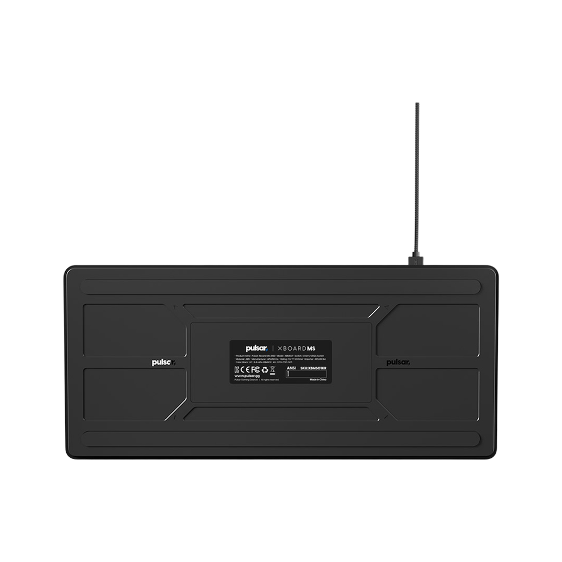 펄사 XBOARD MS 기계식 게이밍 키보드 유선 블랙색상(Pulsar Xboard MS TKL ANSI Black KR) - 2