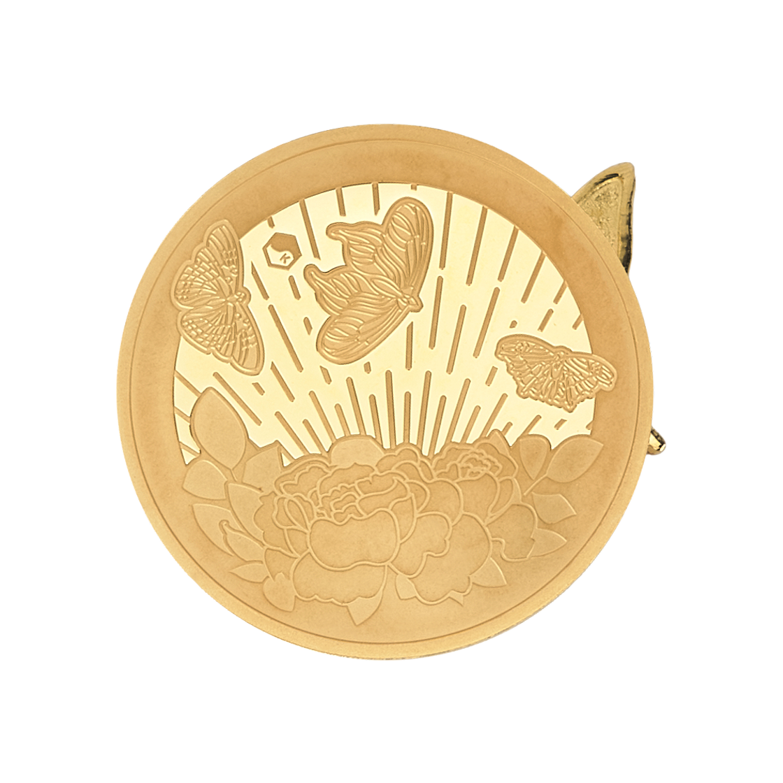 금 한국조폐공사 화접도 기념메달 17.65g(Gold KOMSCO Hwajeopdo Gold Medal 17.65g) - 2