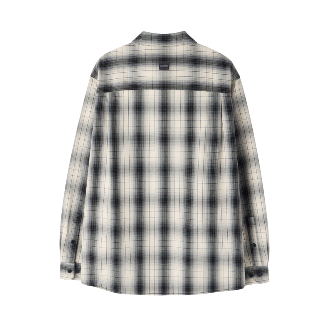 브롬톤 런던 빅 체크 셔츠 블랙(BROMPTON LONDON Big Check Shirt Black) - 2