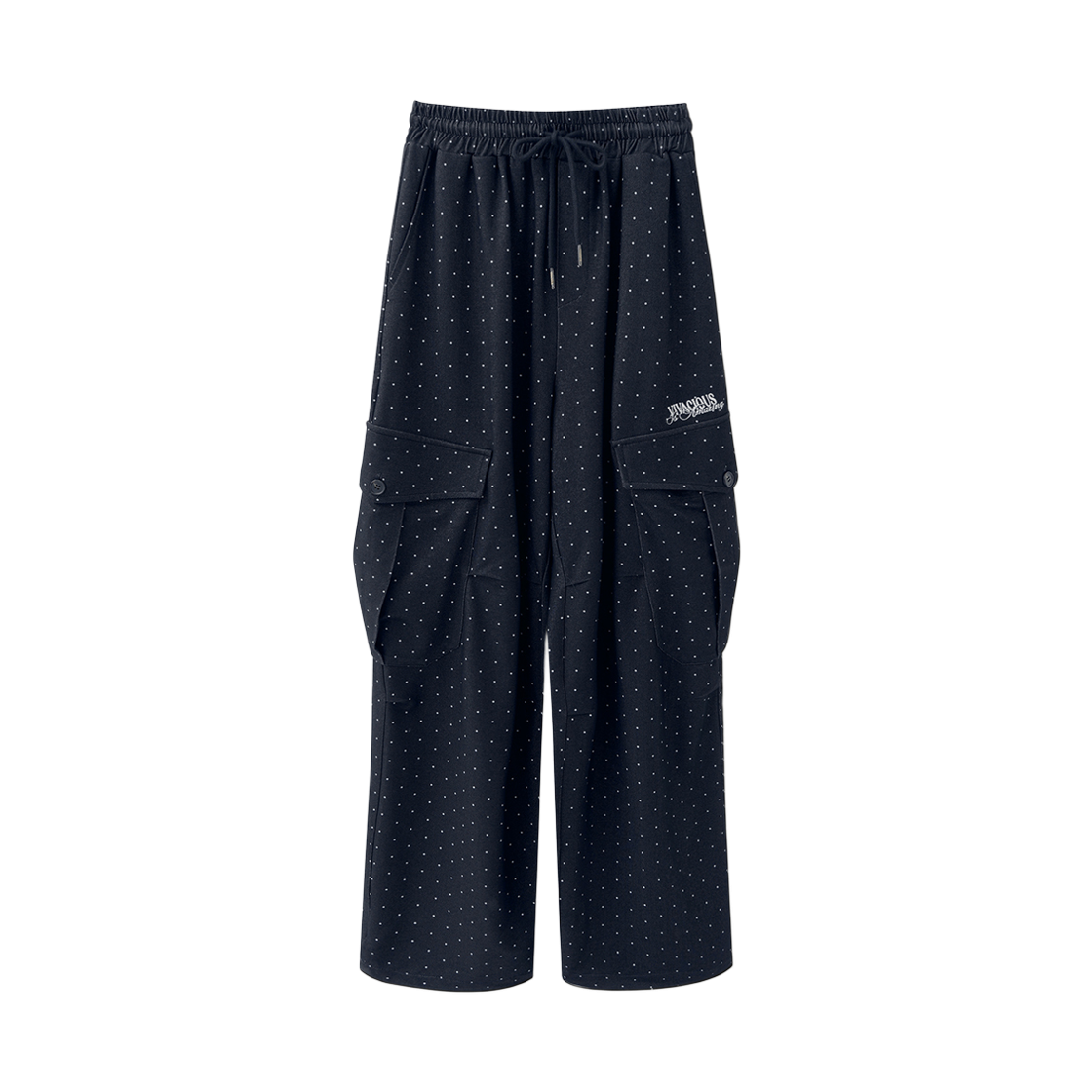 비바셔스 미엘 도트 카고 팬츠 네이비(VIVACIOUS Miel Dot Cargo Pants NAVY)