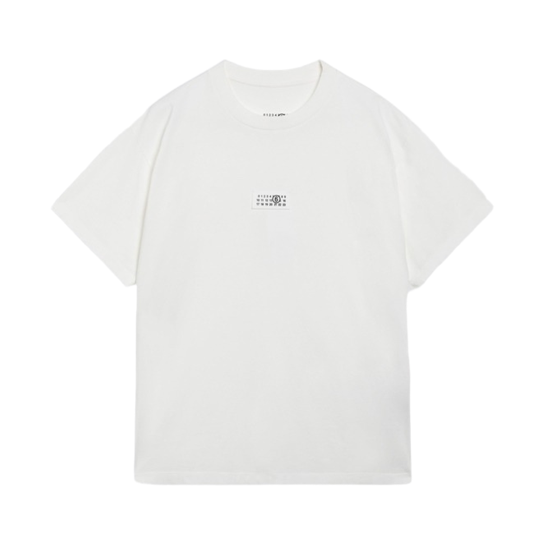 S52GC0367M20258101 (W) MM6 Maison Margiela Cotton T-Shirt White