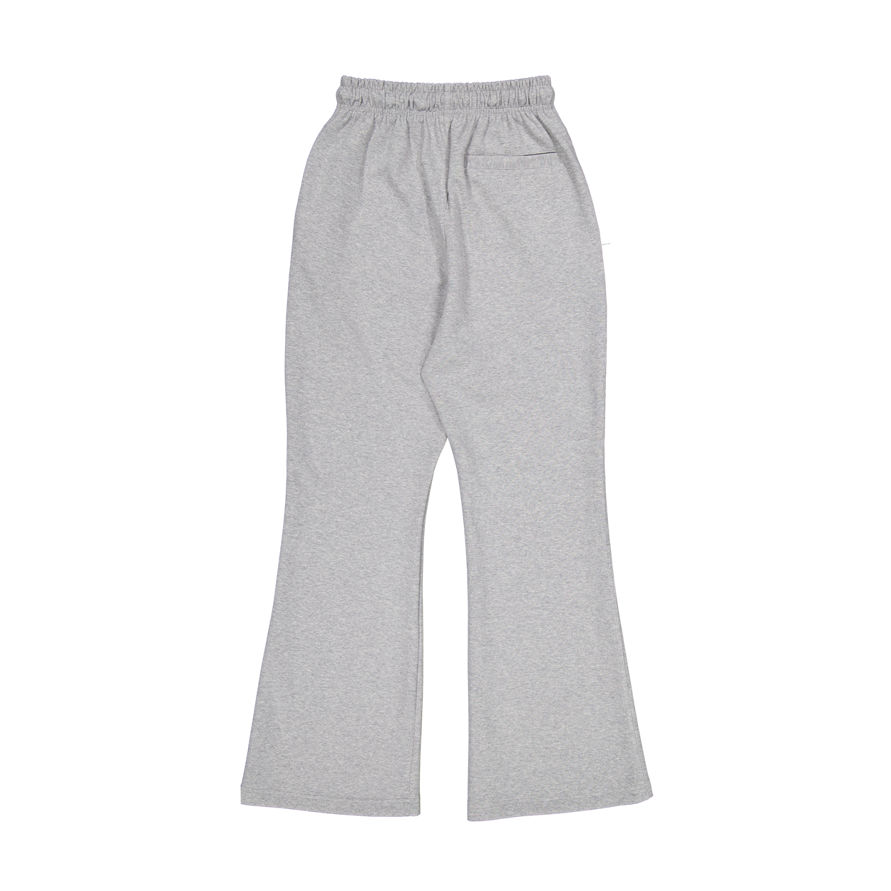 언더마이카 무.210 클래식 로고 세미 플레어 스웻팬츠 멜란지 그레이(Undermycar Mu.210 Classic Logo Semi-Flare Sweatpants Melange Gray) - 4