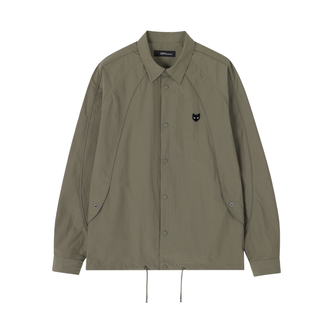 송지오 지제로 팬서 웨이브 셔츠 자켓 카키(SONGZIO ZZERO Panther Wave Shirt Jacket Khaki)