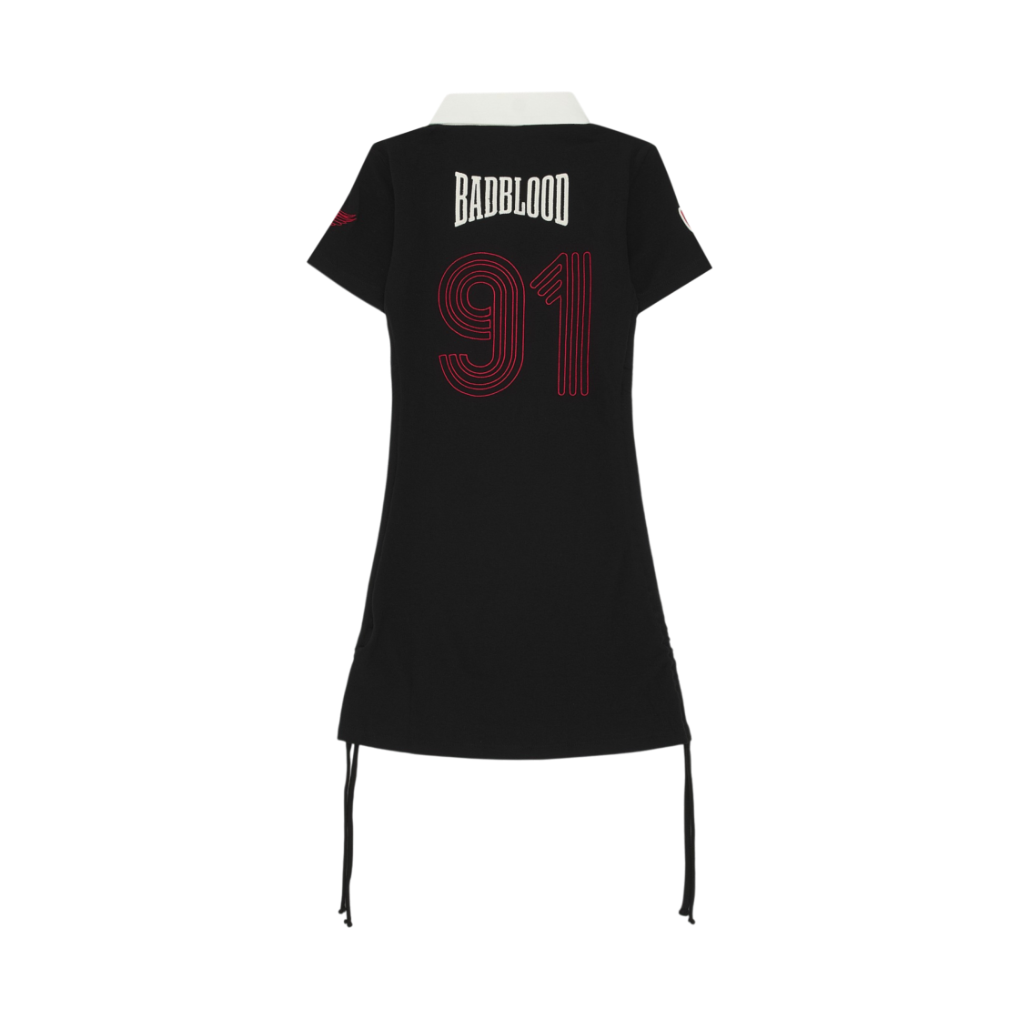 (W) 배드 블러드 미스틱 캡슐 폴로 미니 드레스 블랙((W) Bad Blood Mystic Capsule Polo Mini Dress Black) - 2