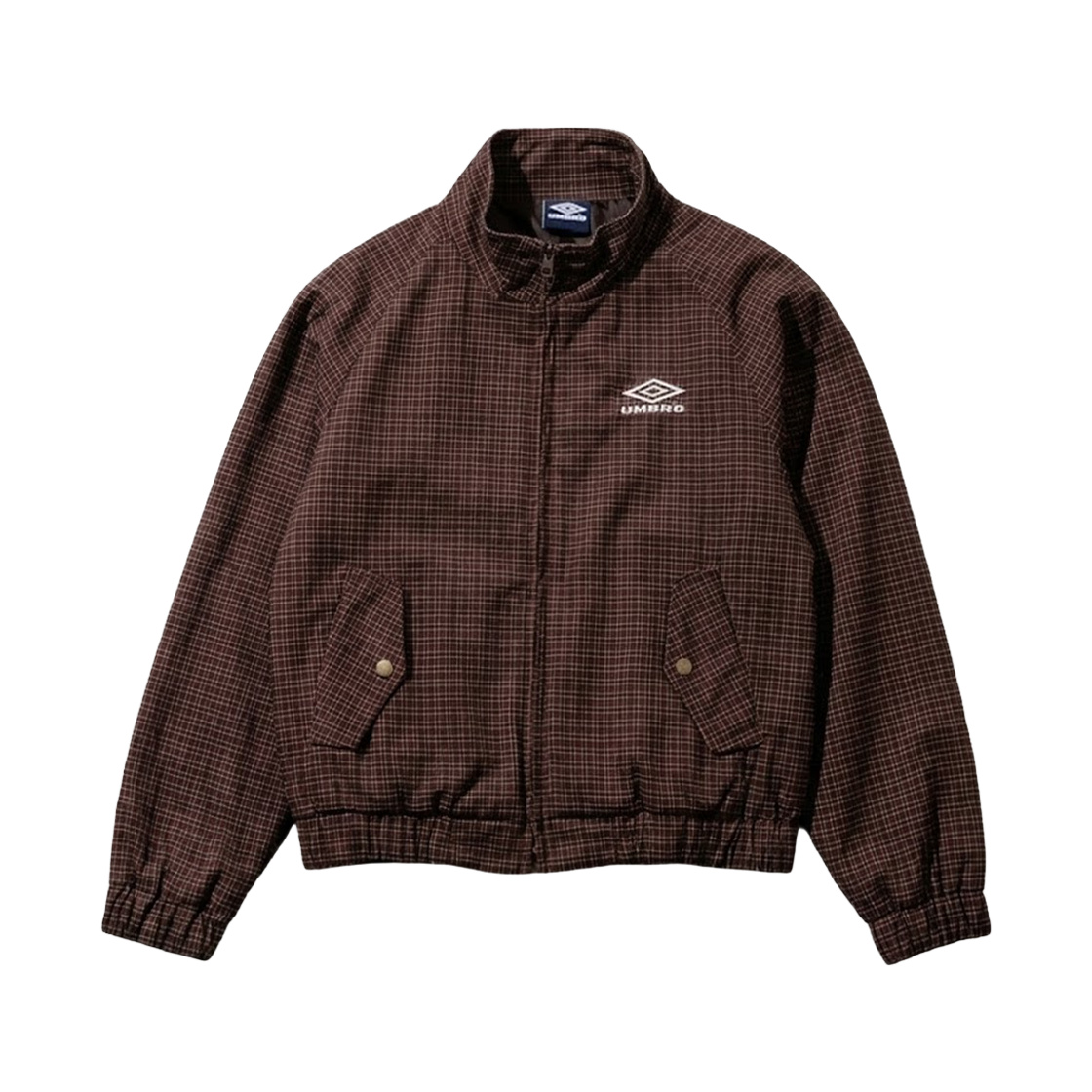 (W) 엄브로 x 프릭스 스토어 코듀로이 스탠드 칼라 블루종 다크 브라운((W) Umbro x Freak's Store Corduroy Stand Collar Blouson Dark Brown)