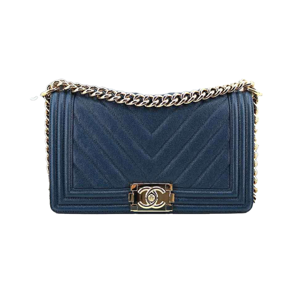 ITLHB6P8I344 Chanel Boy Bag Chevron