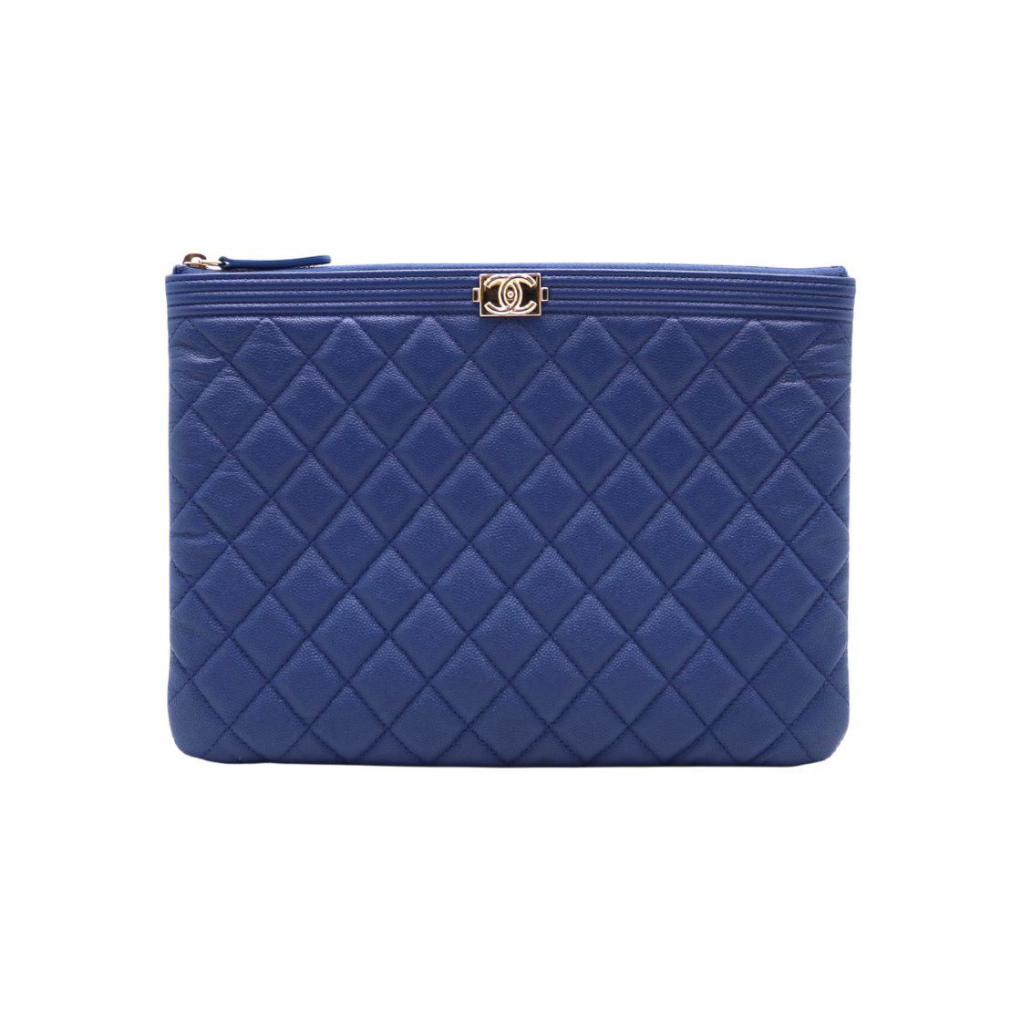 ITB9SCWB9Q5B Chanel Boy New Medium Caviar Clutch