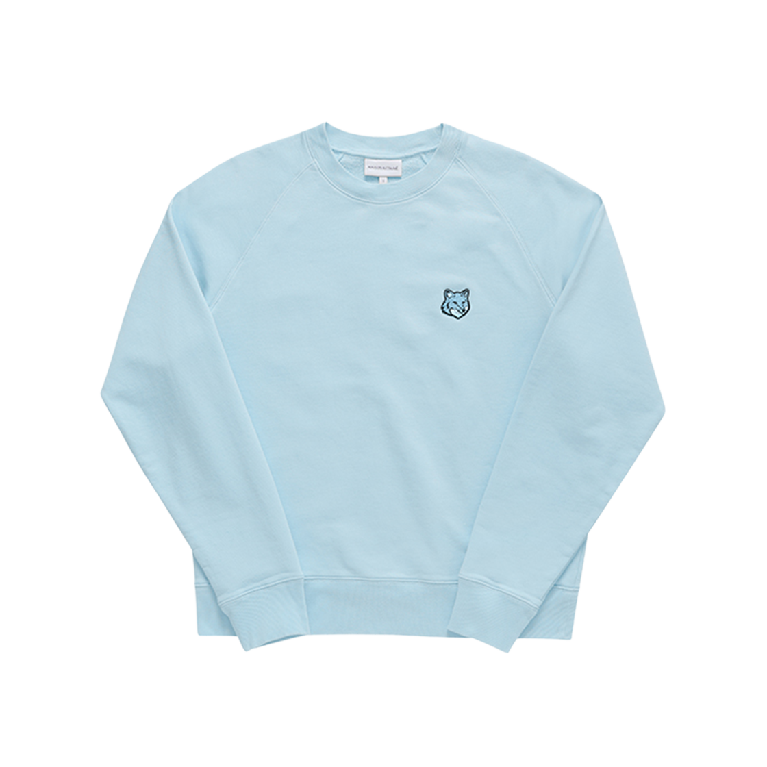 MM00304KM0001 P427 [25% 쿠폰] Maison Kitsune Bold Fox Head Patch Oversize Sweatshirt Placid