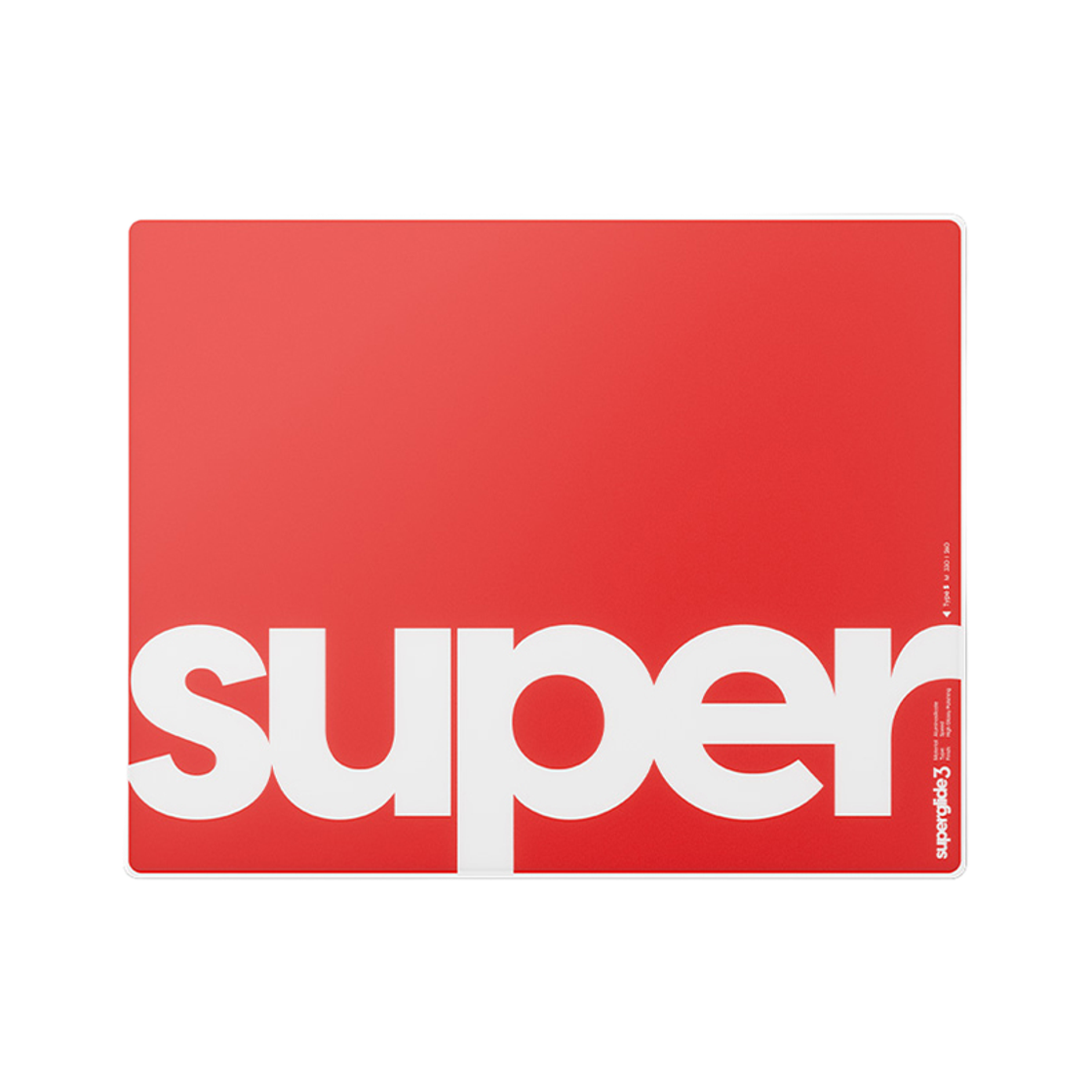 SGPMR3S Pulsar Superglide Pad v3 M Red Type-S