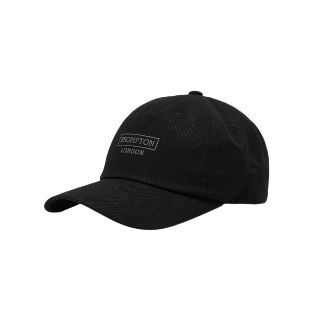 브롬톤 런던 베이직 5 패널 볼캡 블랙(BROMPTON LONDON Basic 5 Panel Ball Cap Black) - 3