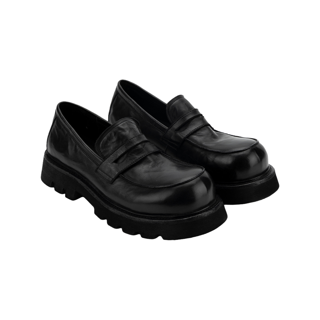 지오송지오 헤비 로퍼 블랙 BI5AS501BK(ZIOSONGZIO Heavy Loafer Black) - 2