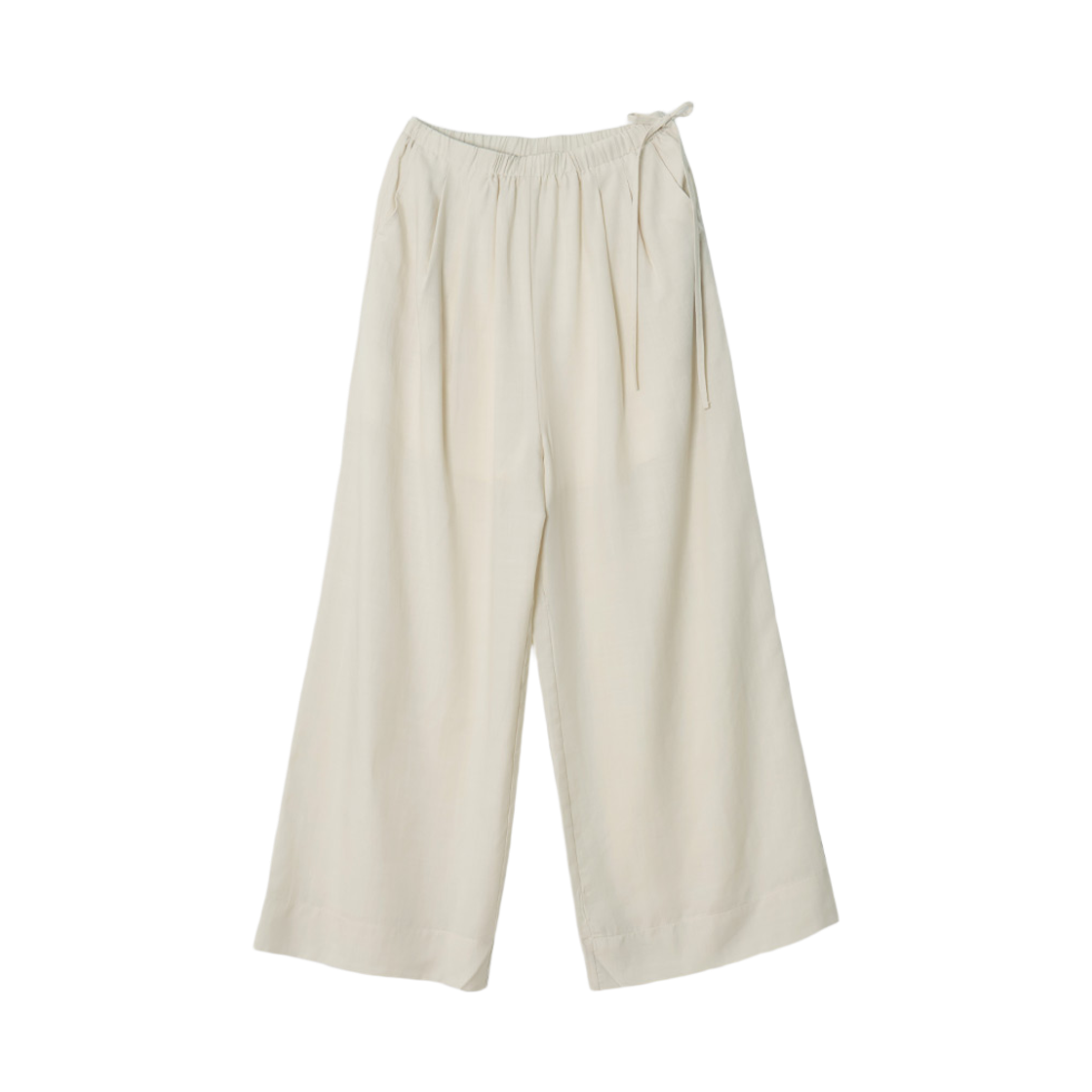 P0000THQ maisonlehar Continue Pintuck Wide Pants 2color
