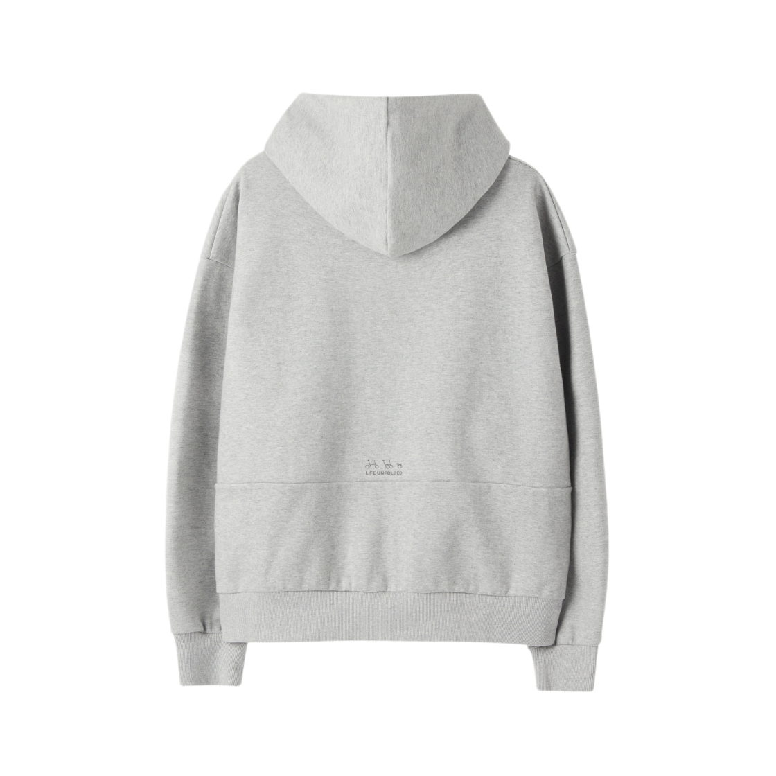 브롬톤 런던 후디드 집업 M/그레이(BROMPTON LONDON Hooded Zip-Up M/Grey) - 2