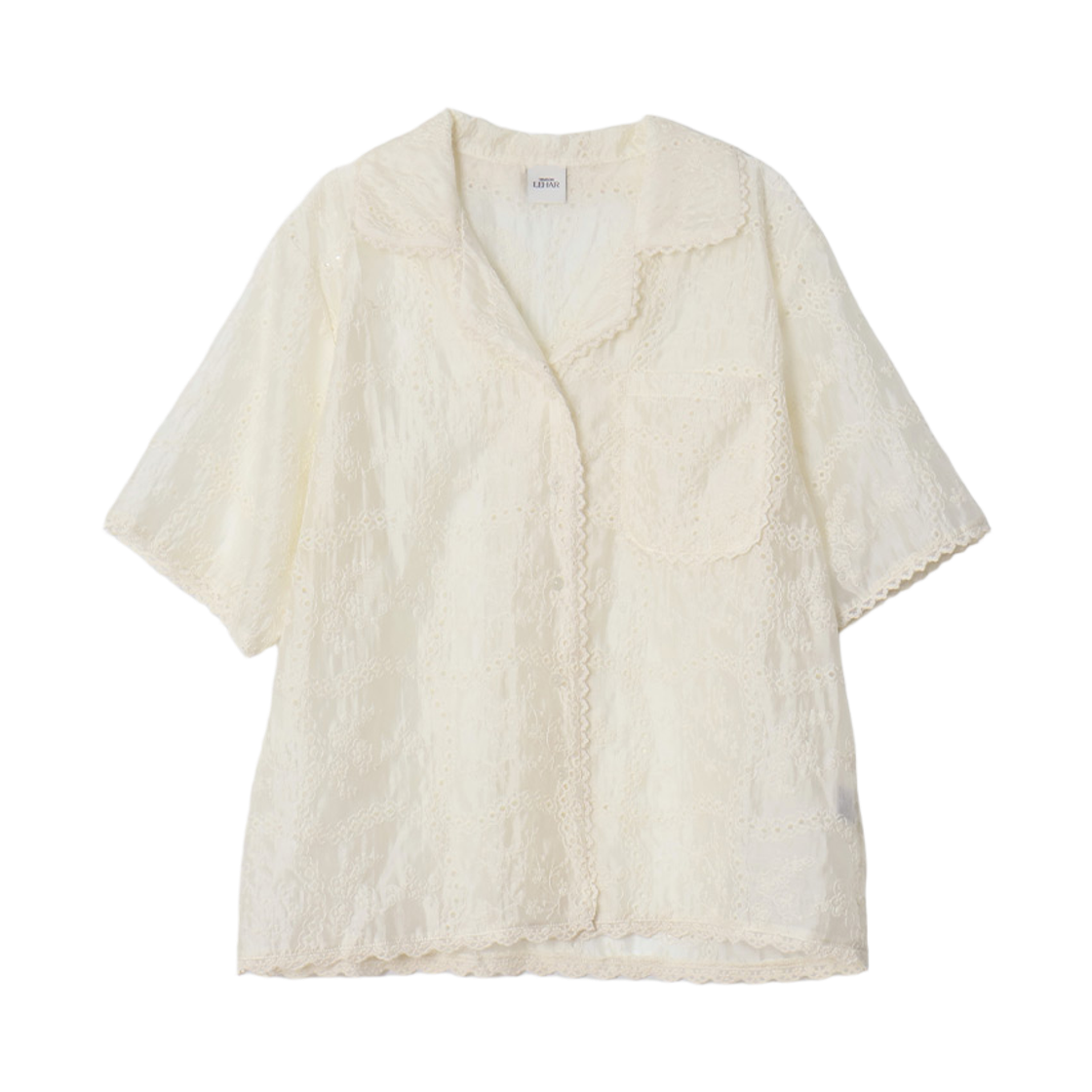 메종르하르 마가렛 레이스 블라우스 1color(maisonlehar Margaret Lace Blouse 1color)