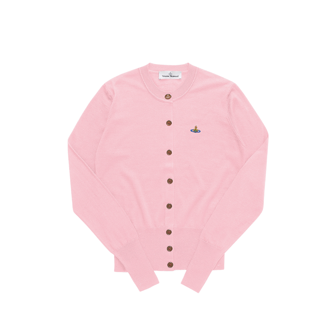 1803002P Y001A G401 [25% 쿠폰] (W) Vivienne Westwood Bea Wool Silk Cardigan Pink
