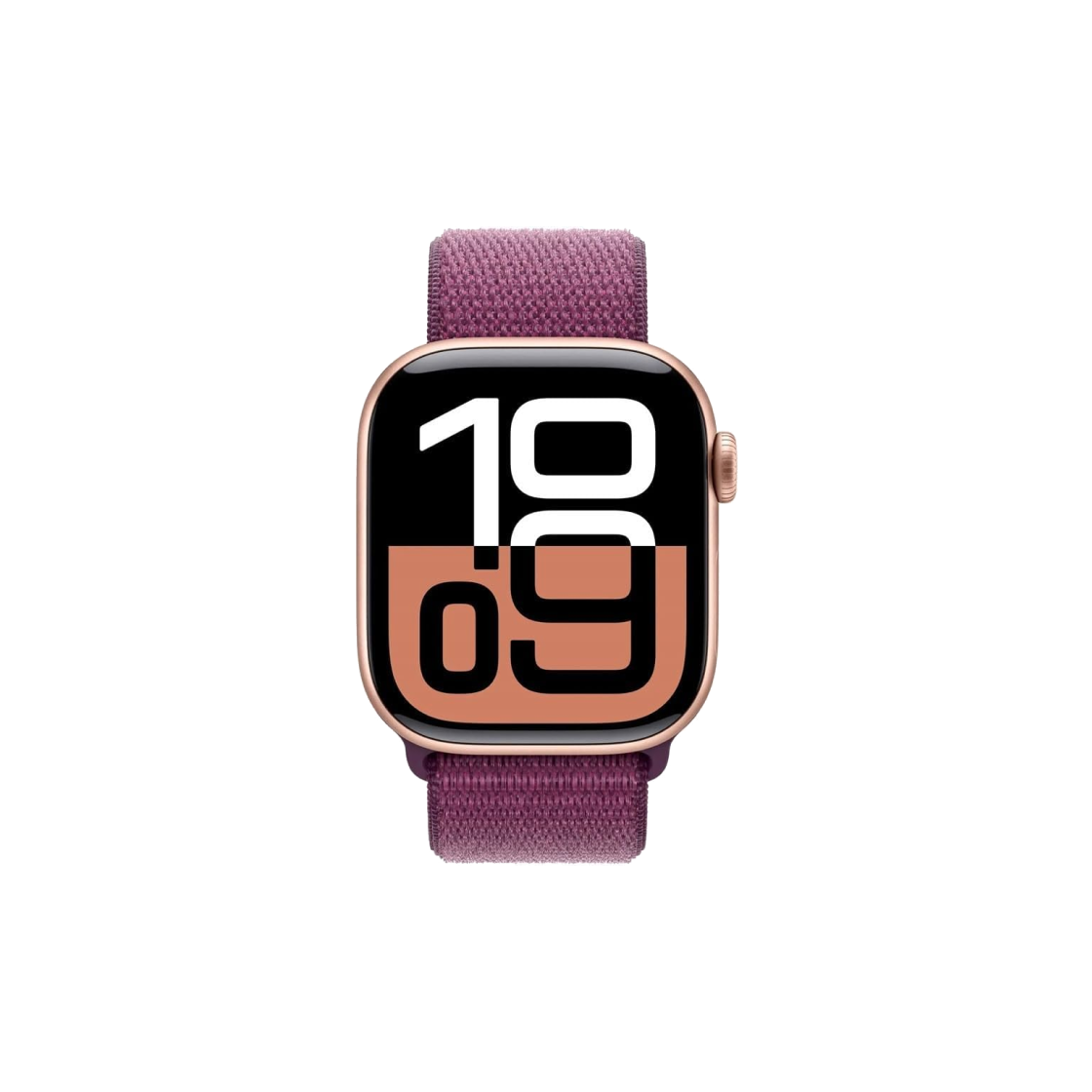 I5A3140690156 [S등급] Refurbished Apple Watch Series 10 42mm GPS Rose Gold Aluminium Case with Sport Loop Plum