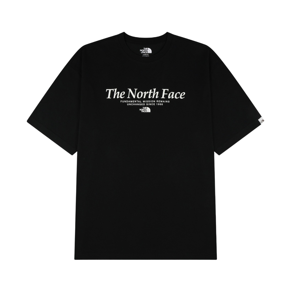 NT7US10J The North Face Signature S/S R/Tee BLK