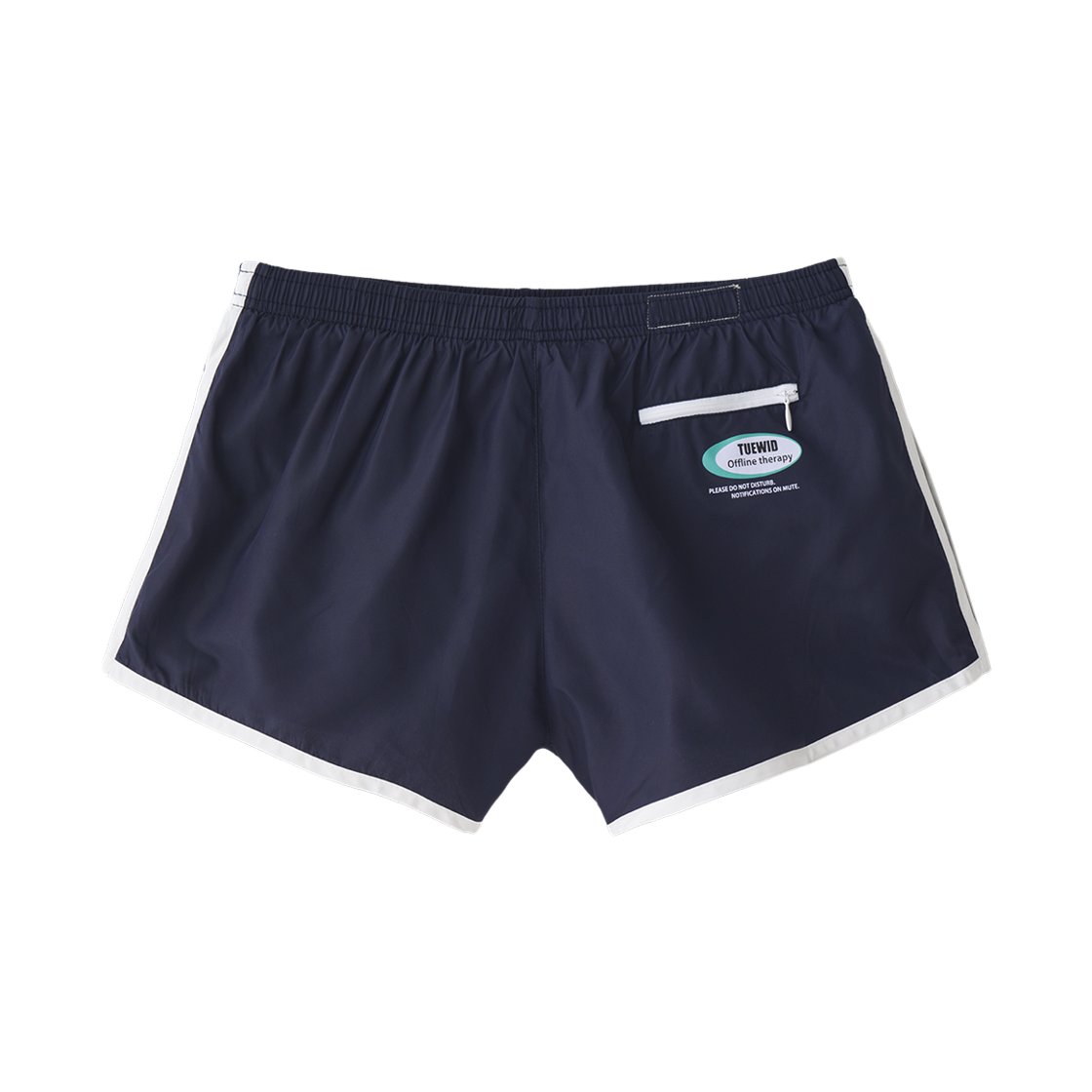 투위드 라인트랙 쇼츠 다크블루(Tuewid Line Track Shorts In Dark Blue) - 2