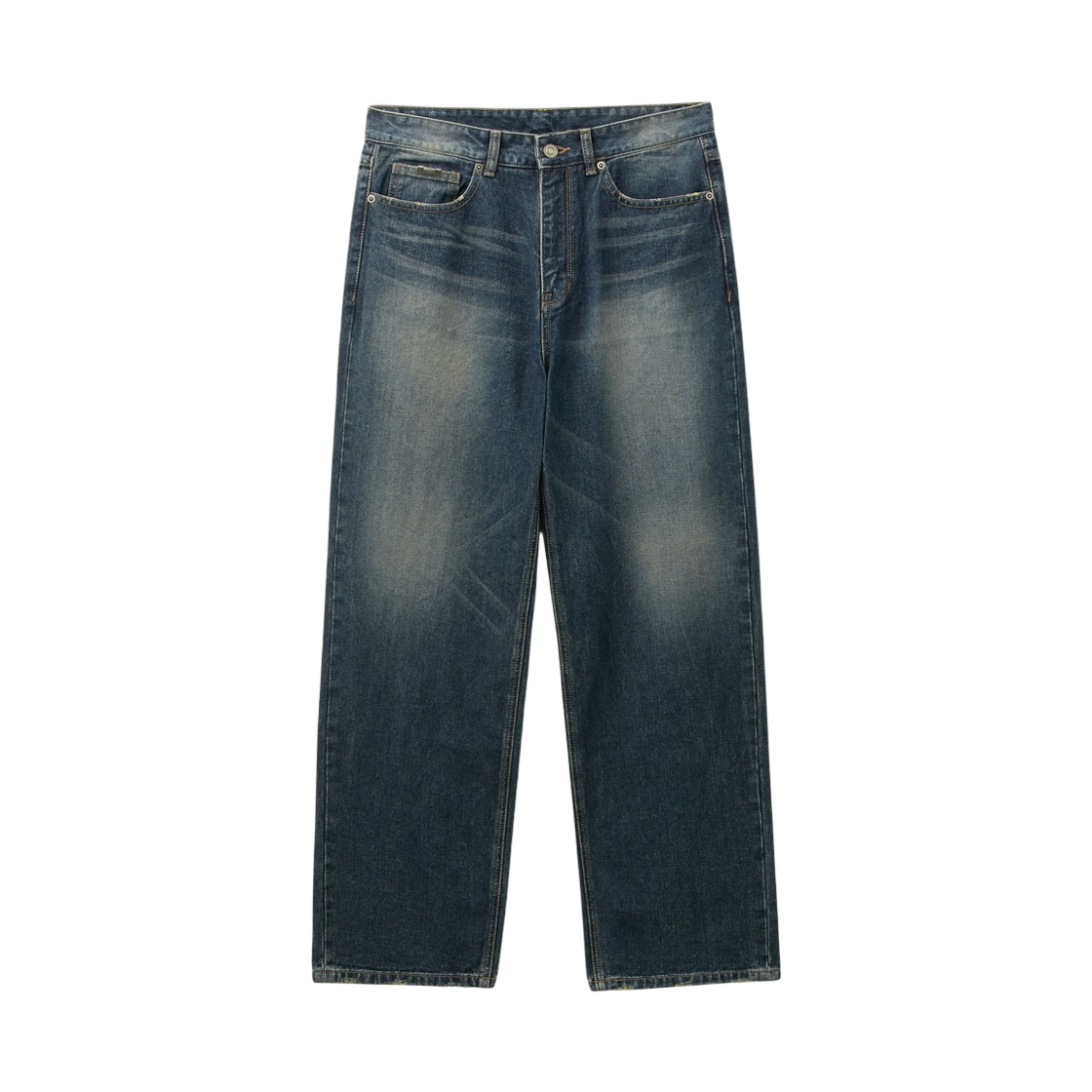 CWPAA26581BUX Customellow Straight-Fit Jeans Blue